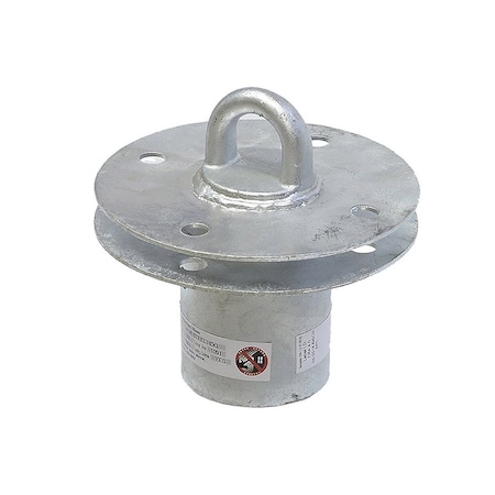 Super Anchor Safety CRA 4-Way Top Fixture HDG w/1090 1-3/8" Loop Top. Includes attachment bolt kit 1054-G